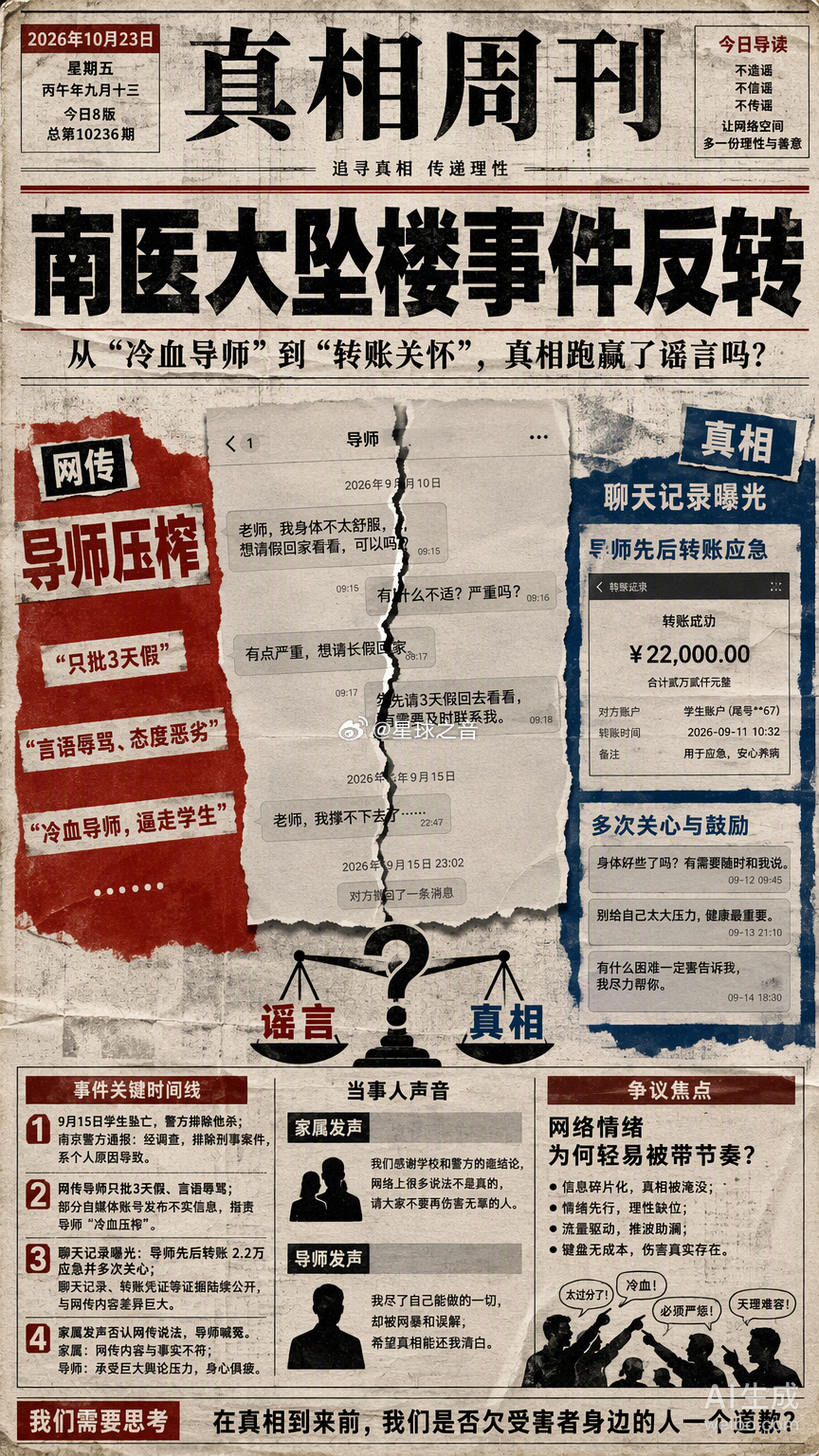 父母双双进ICU，父亲已经离世，孩子请假回家尽孝只批三天，还要远程录数据到深夜。