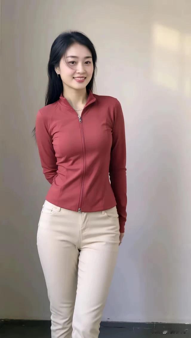 这是个五官身材恰到好处，以甜美笑容收获网友芳心，治愈内心焦虑，整体形象都很出众，