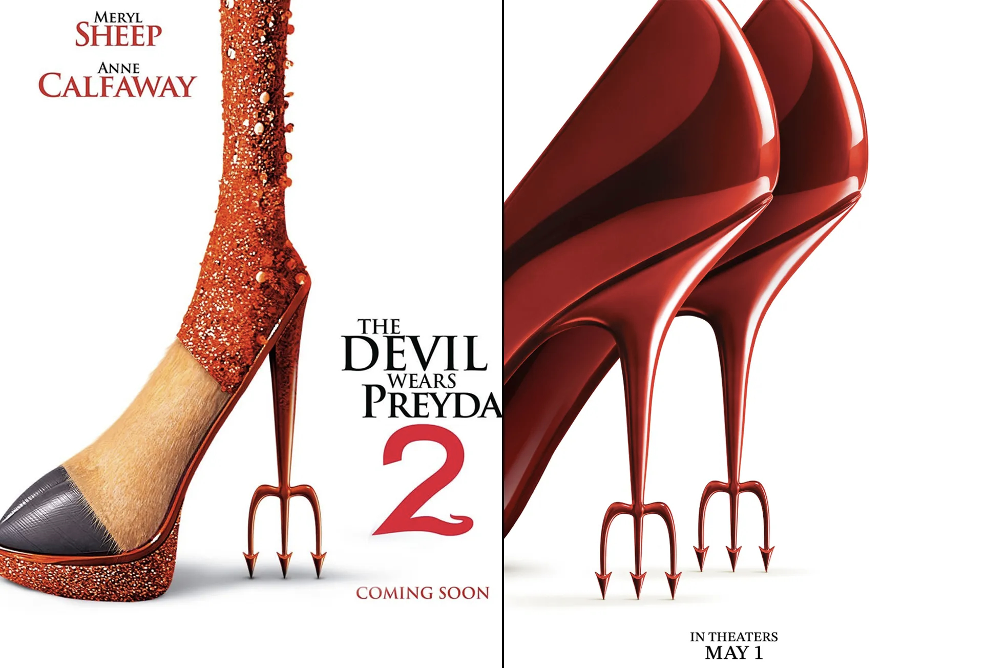 疯狂动物城2这次的宣传海报好有意思啊，恶搞了很多经典海报！迪士尼的营销从不会让人