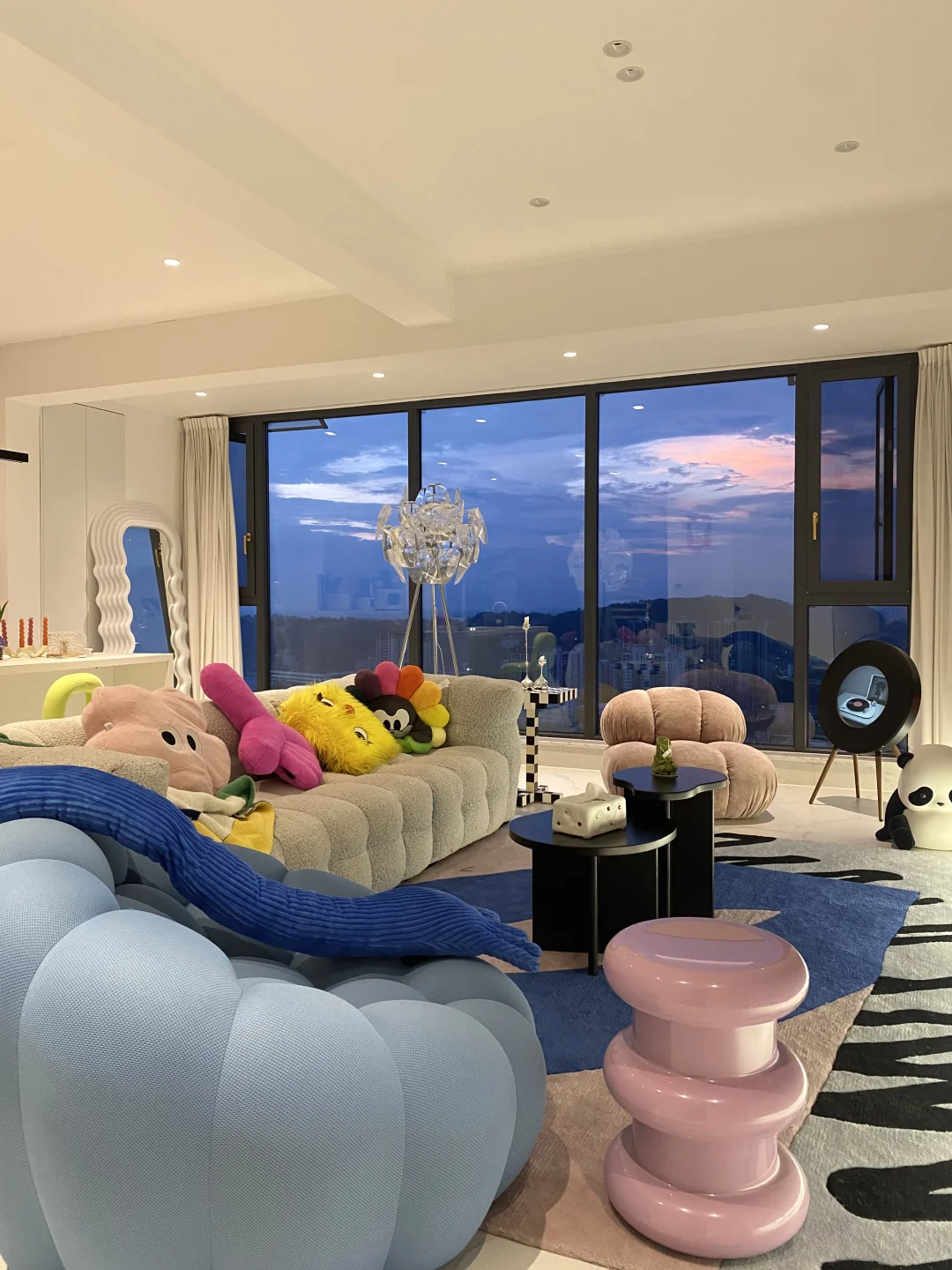 多巴胺小家解锁智能落地窗！🏠💗