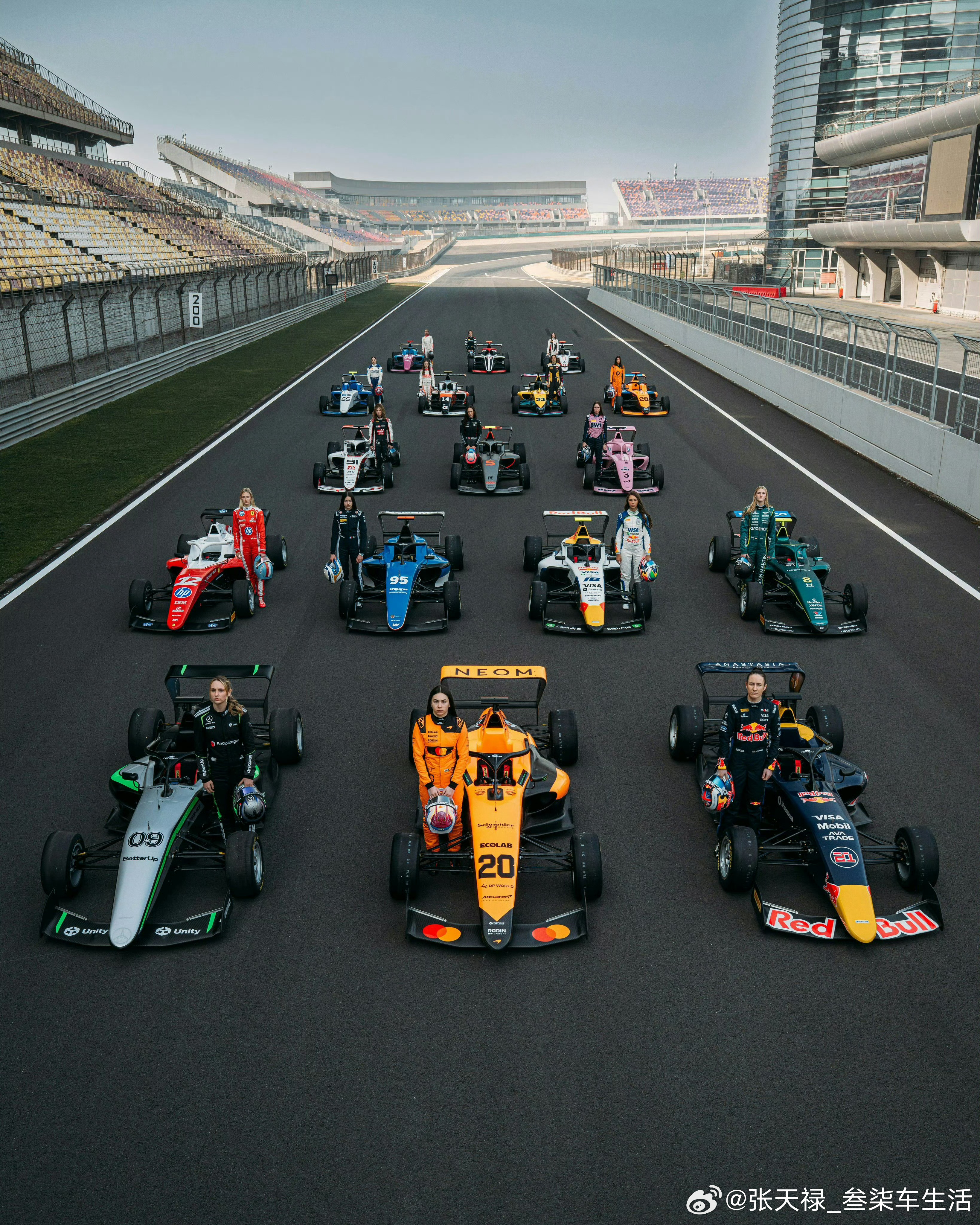 f1中国大奖赛准备享受视觉盛宴