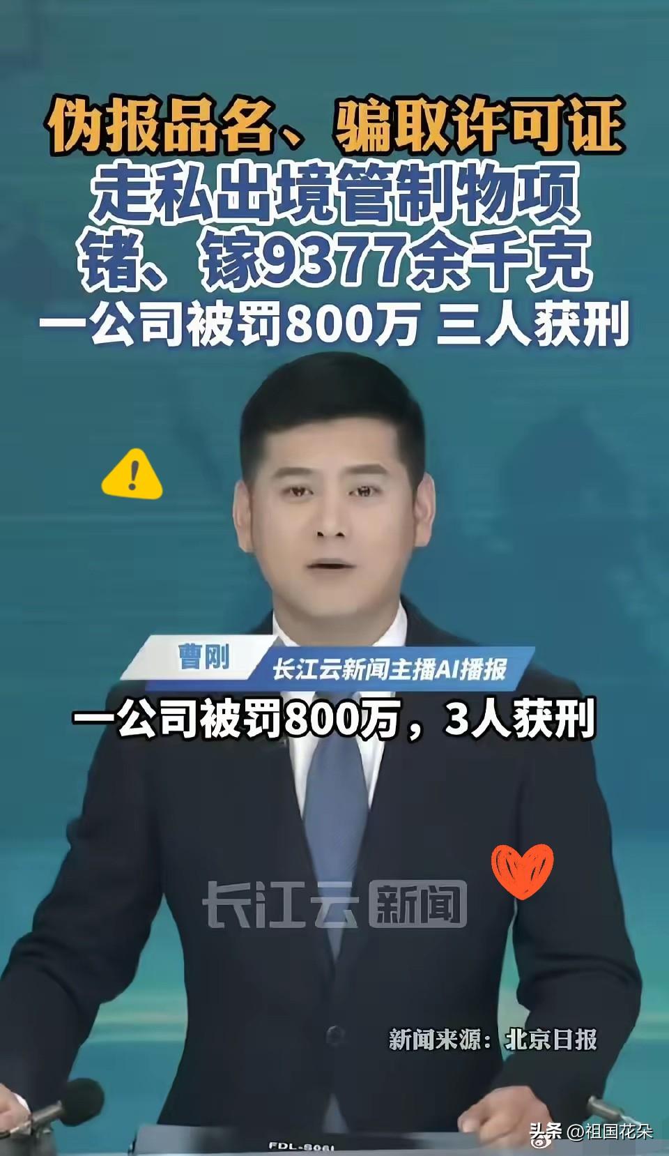 因向日本秘密走私国家战略稀有金属，安徽智科技近日遭到依法宣判！
2026年6月2