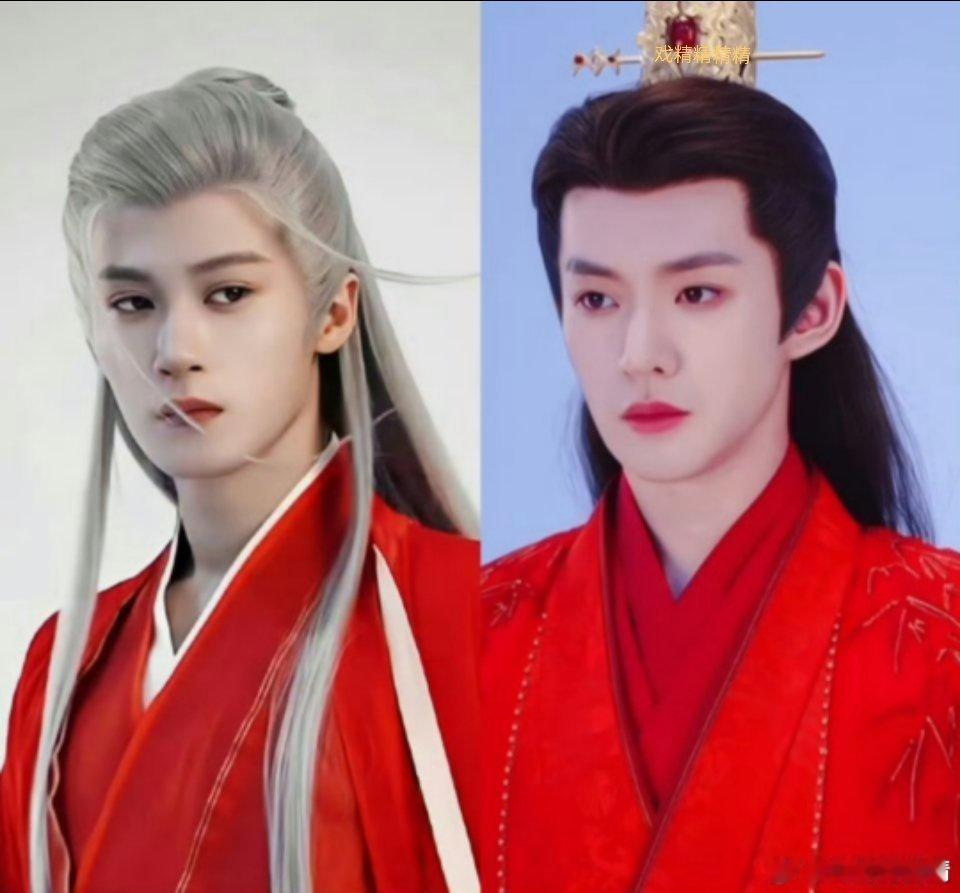 内娱男星穿红衣檀健次和邓为红衣古装很养眼 ​​​