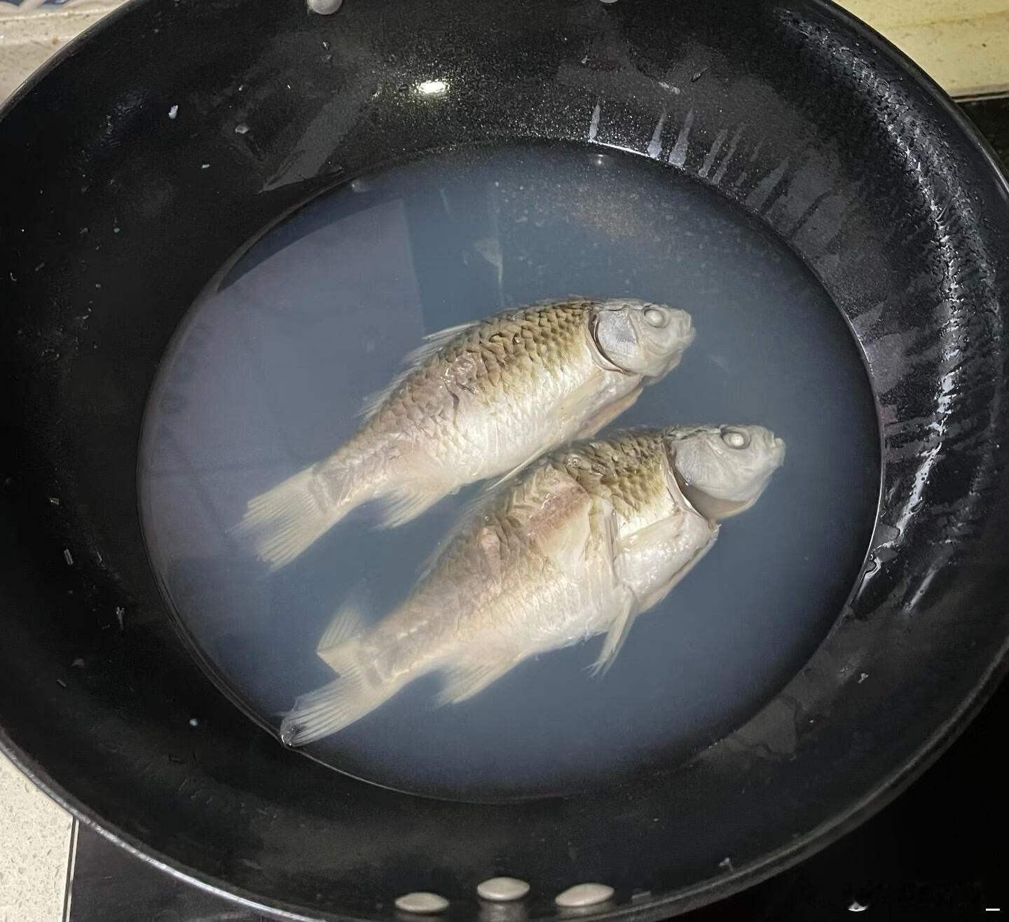 怎么说呢 嗯 这是我炖了两个小时的鱼汤 