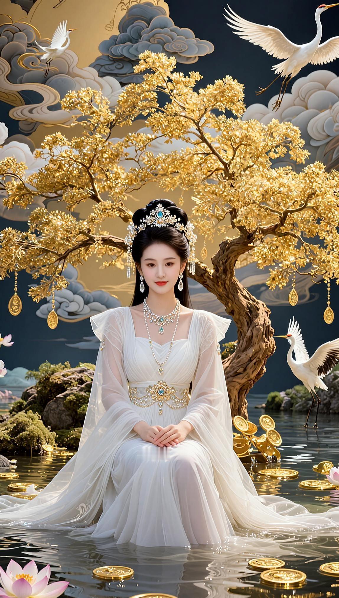 金树神女照AI金树神女照 抖音ai创作