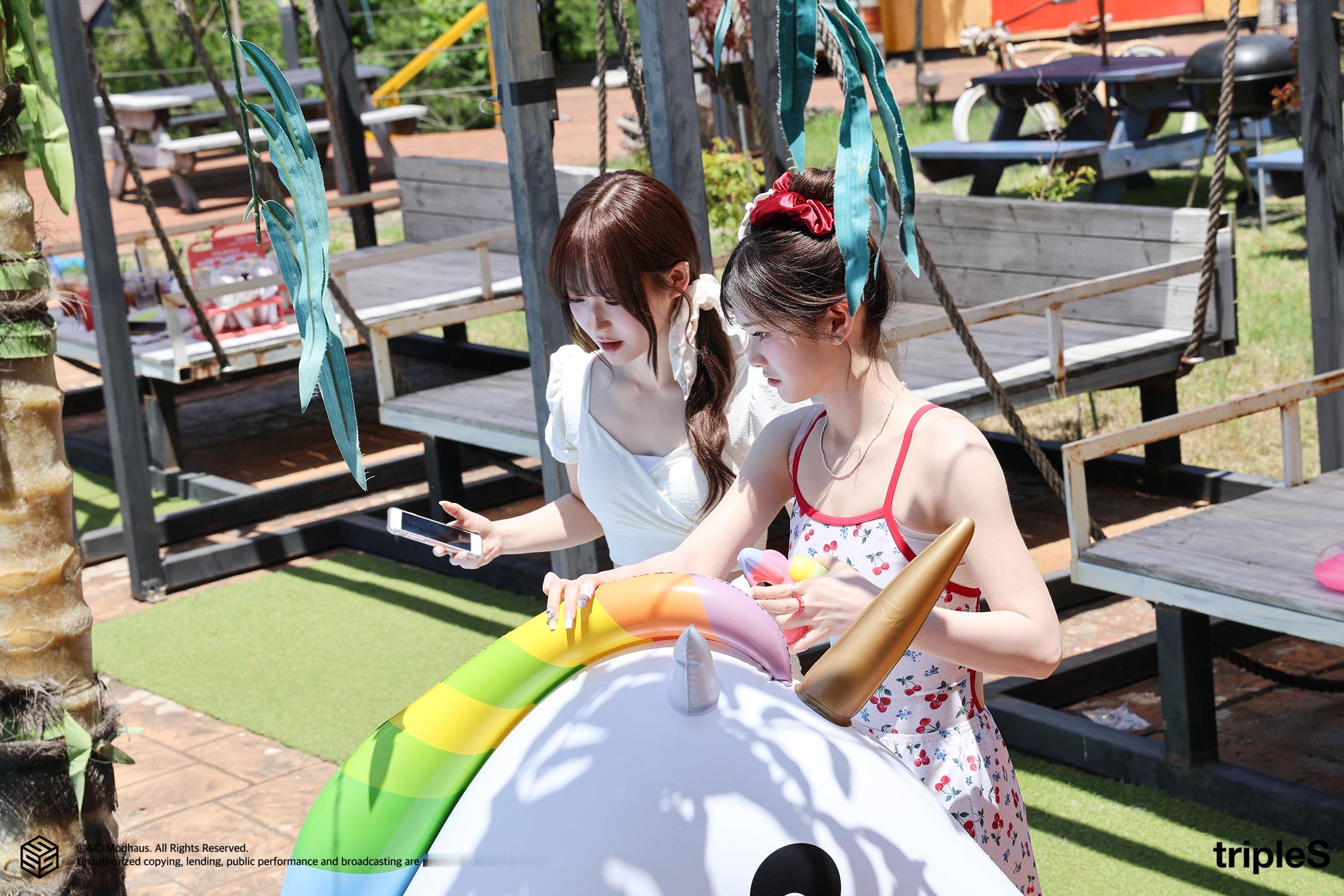 【tripleS】 <msnz's One Day Break>  幕后花絮照片