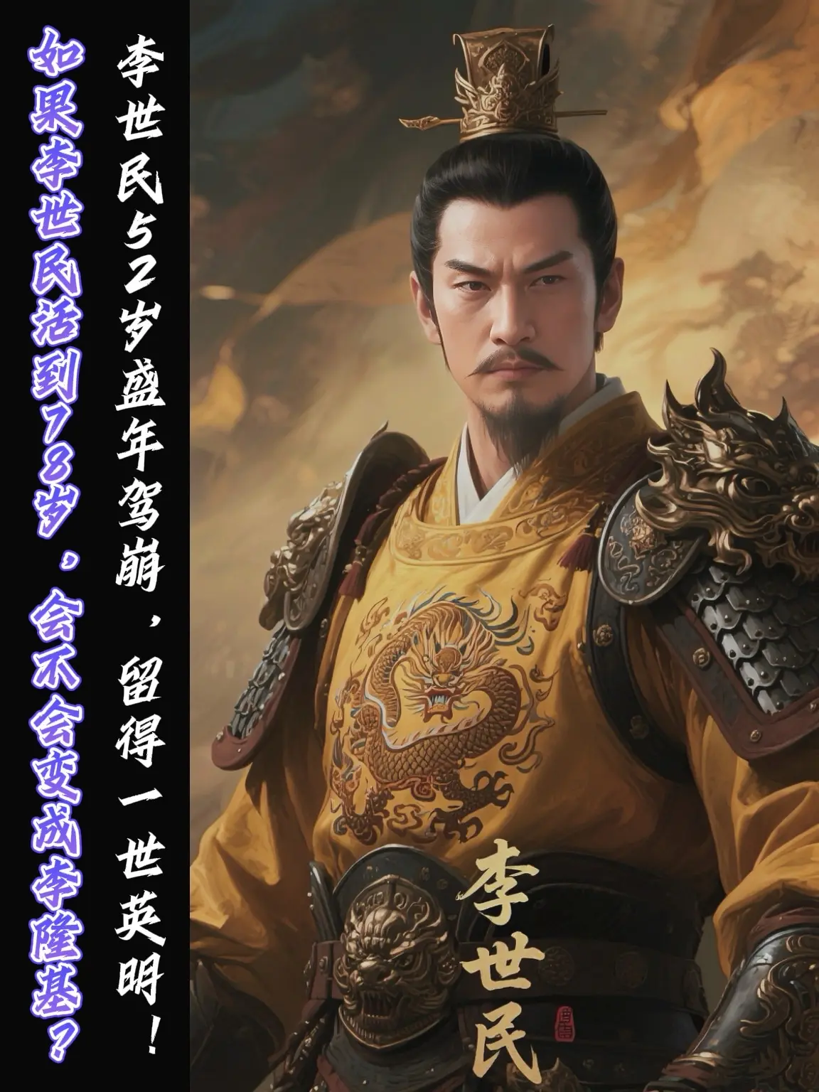 人生的后半段，比前半段更考验人！  李隆基的前半生，是金戈铁马踏碎烟尘...