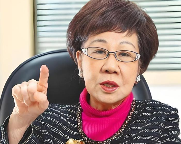 台湾地区前副领导人吕秀莲1日对“台独”补刀。她说，《远见》杂志的民调是在大陆此番