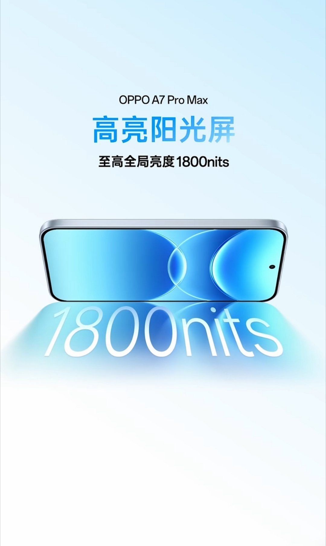OPPO A7 Pro Max采用一块 6.78 英寸2772×1272 OLE