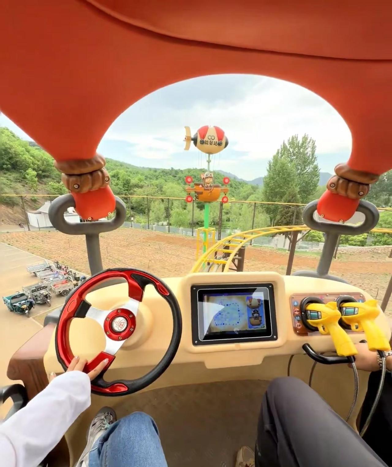 环山湖风景区 环山湖风景区 森林过山车 山地卡丁车 山地越野卡丁车