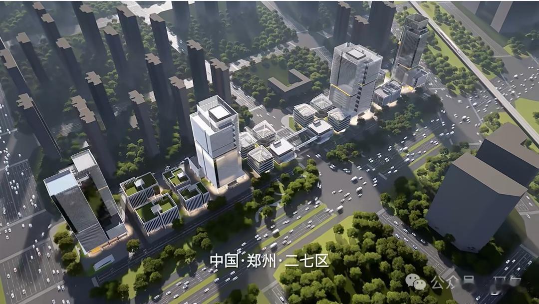 来了，二七数字科创中心施工总承包工程招标公告发布！
项目位于郑州市二七区柳江路(