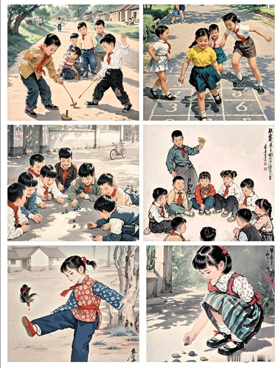 80后的童年哪有什么手机电脑！

下课铃一响，操场瞬间成了战场。男生们扎堆玩弹珠