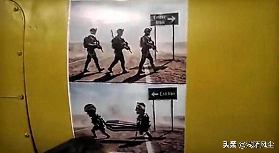 伊朗启动第82波打击，导弹上附带创意警告:“美军若踏足伊朗，必将被抬着出去。”