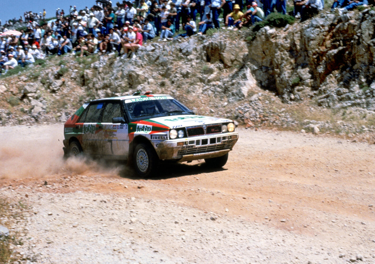 蓝旗亚   1990 Lancia Delta，属于第一代Delta（1979‑