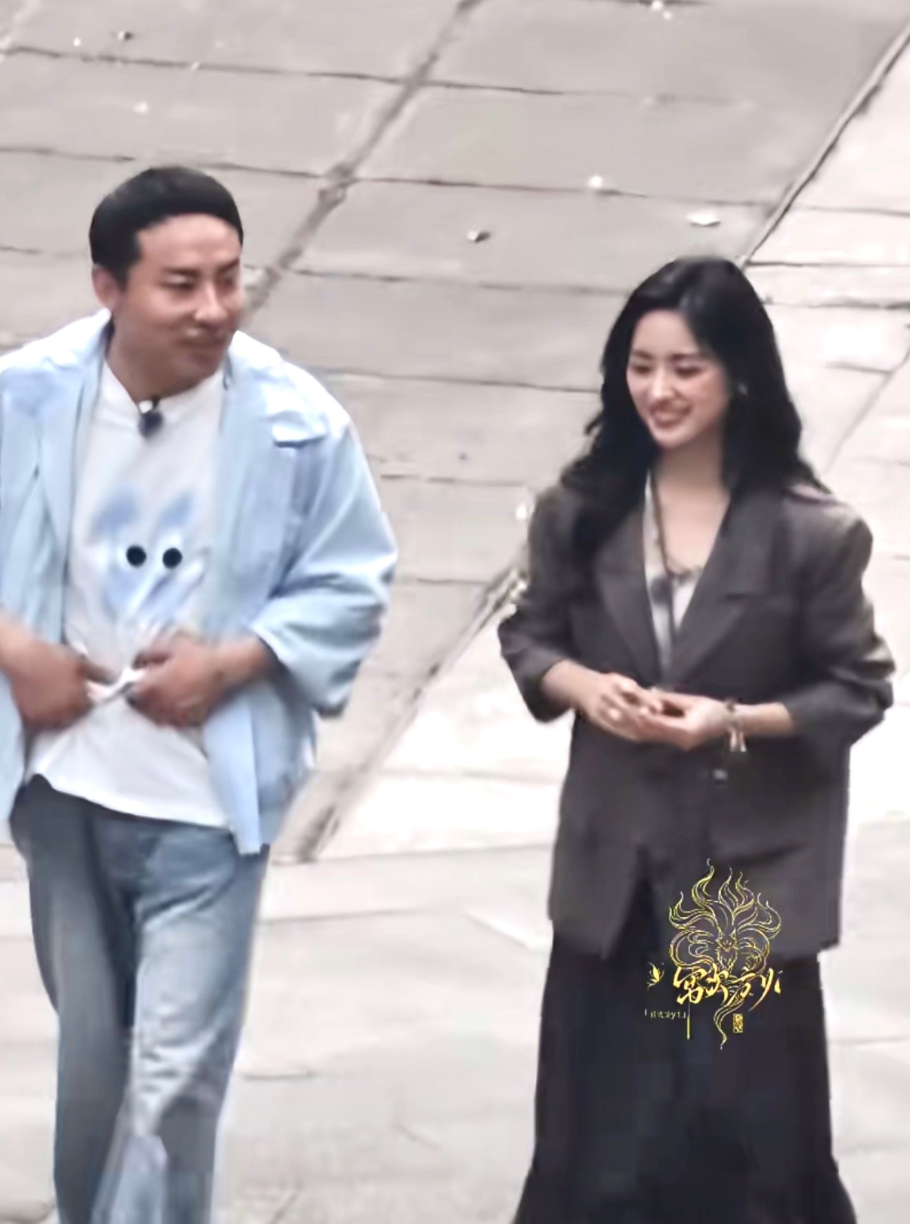 哇今天穿得好周渔 小沈记得宣传我们小周