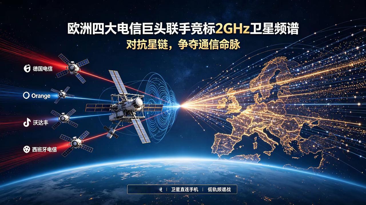 欧洲四大电信巨头终于联手了！德国电信、Orange、沃达丰、西班牙电信正密谋组建