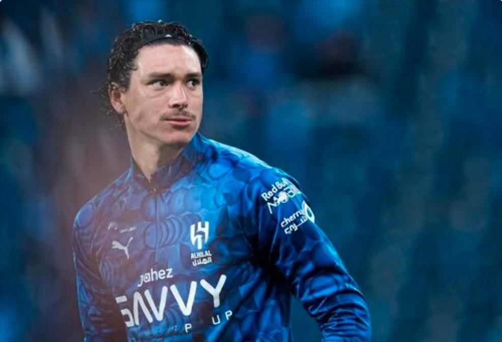 你也罢赛？努涅斯落选新月比赛大名单，此前被曝不满本泽马加盟在今日利雅得新月客场对