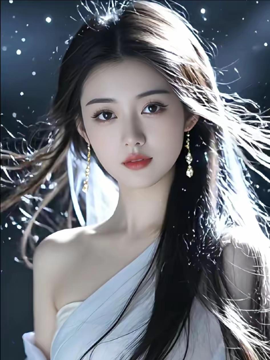 梦幻仙女风，飘逸长发，唯美光影，仙气缭绕