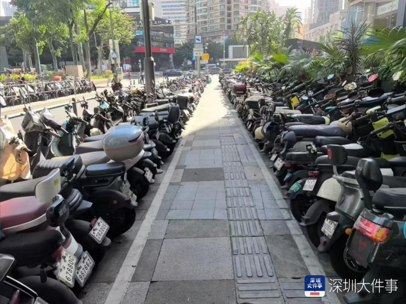 配套临停区域实行限时管理 华强北推进步行街非机动车治理