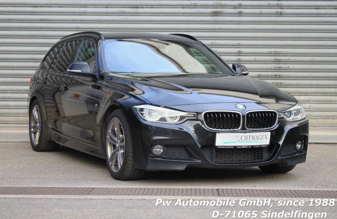 318d & 340i M套件，外观就差一根排气管，我个人还是喜欢小马力配小轮毂