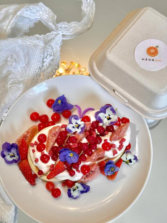 杂莓舒芙蕾松饼配马斯卡彭奶油🧁🍓