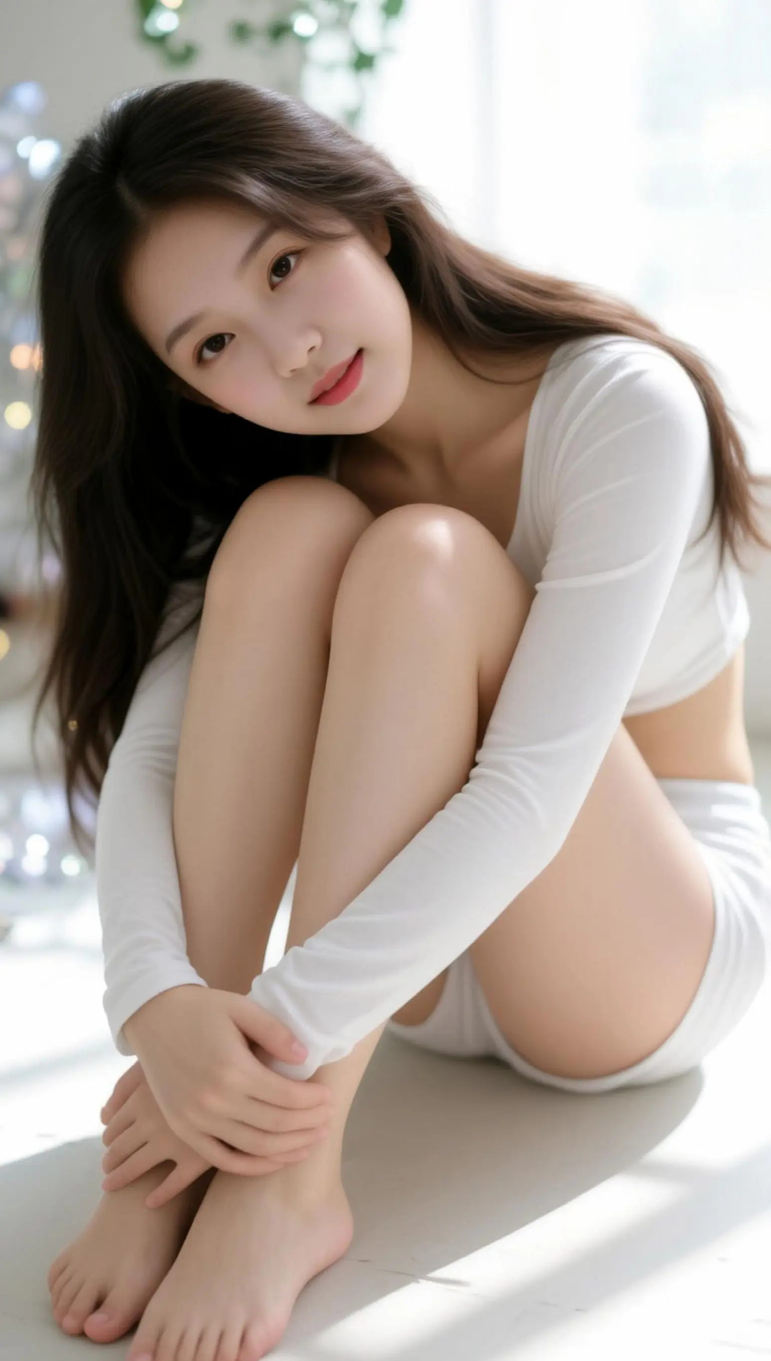 AI暖光柔美写真 ai创作