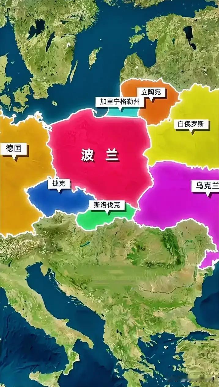 抛开波兰与俄罗斯历史上的恩恩怨怨，单从地缘政治的角度来看 ，整个波兰东部与俄罗斯