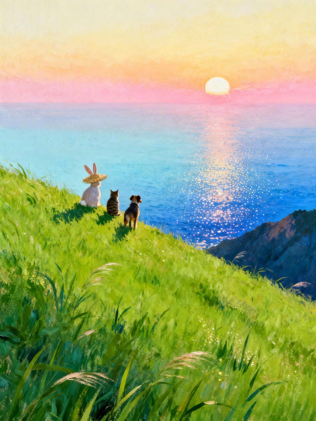 日落本身就很美～ 