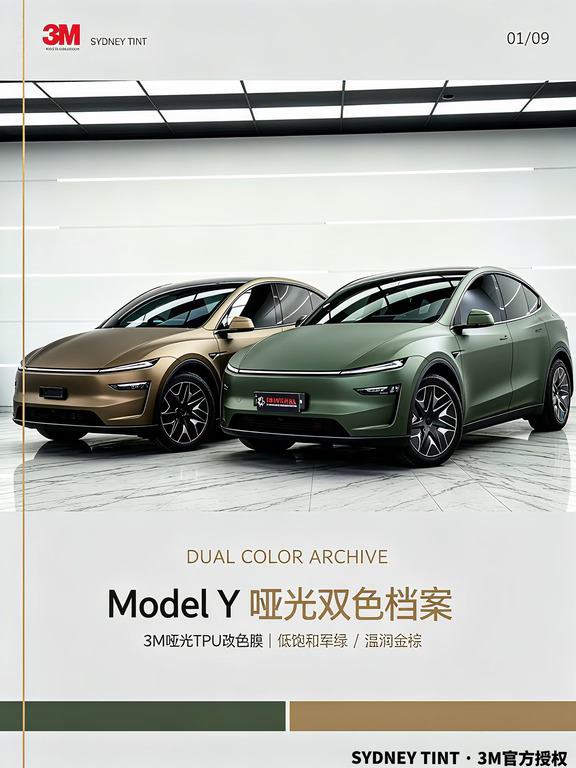悉尼Model Y｜两个颜色 两种性格