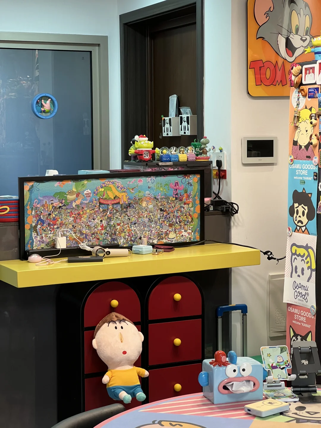 有点乱又有点可爱的家……