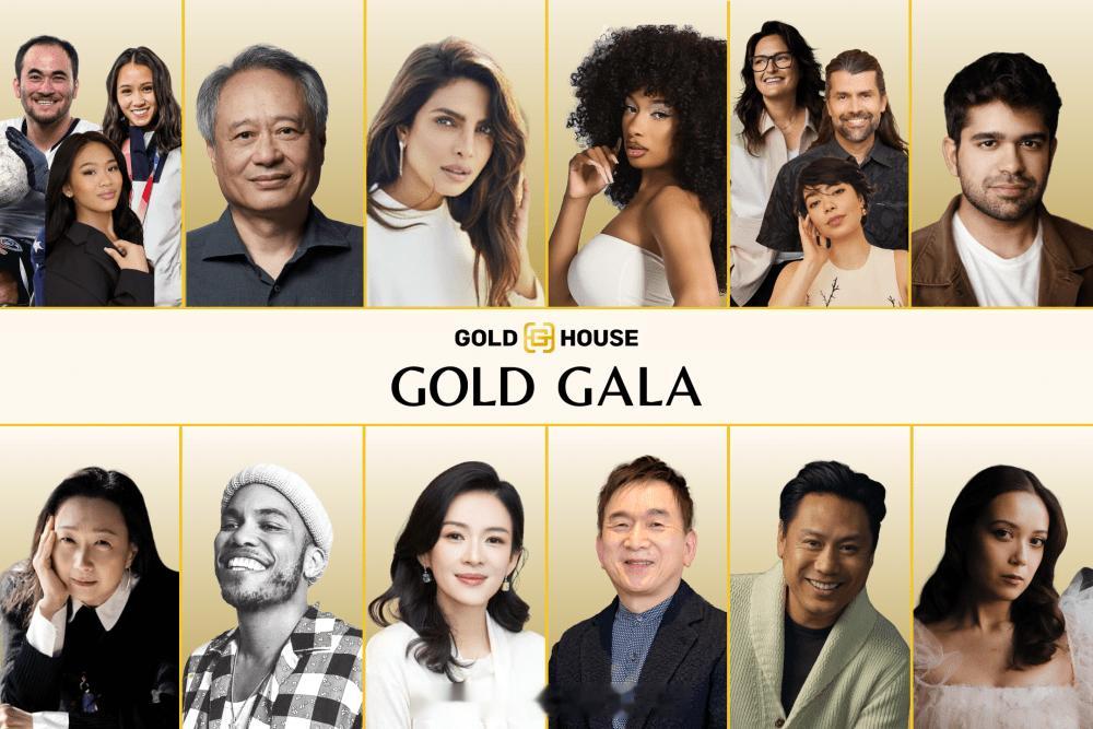 《卧虎藏龙》上映25周年，李安和章子怡去洛杉矶领奖。第四届Gold House年