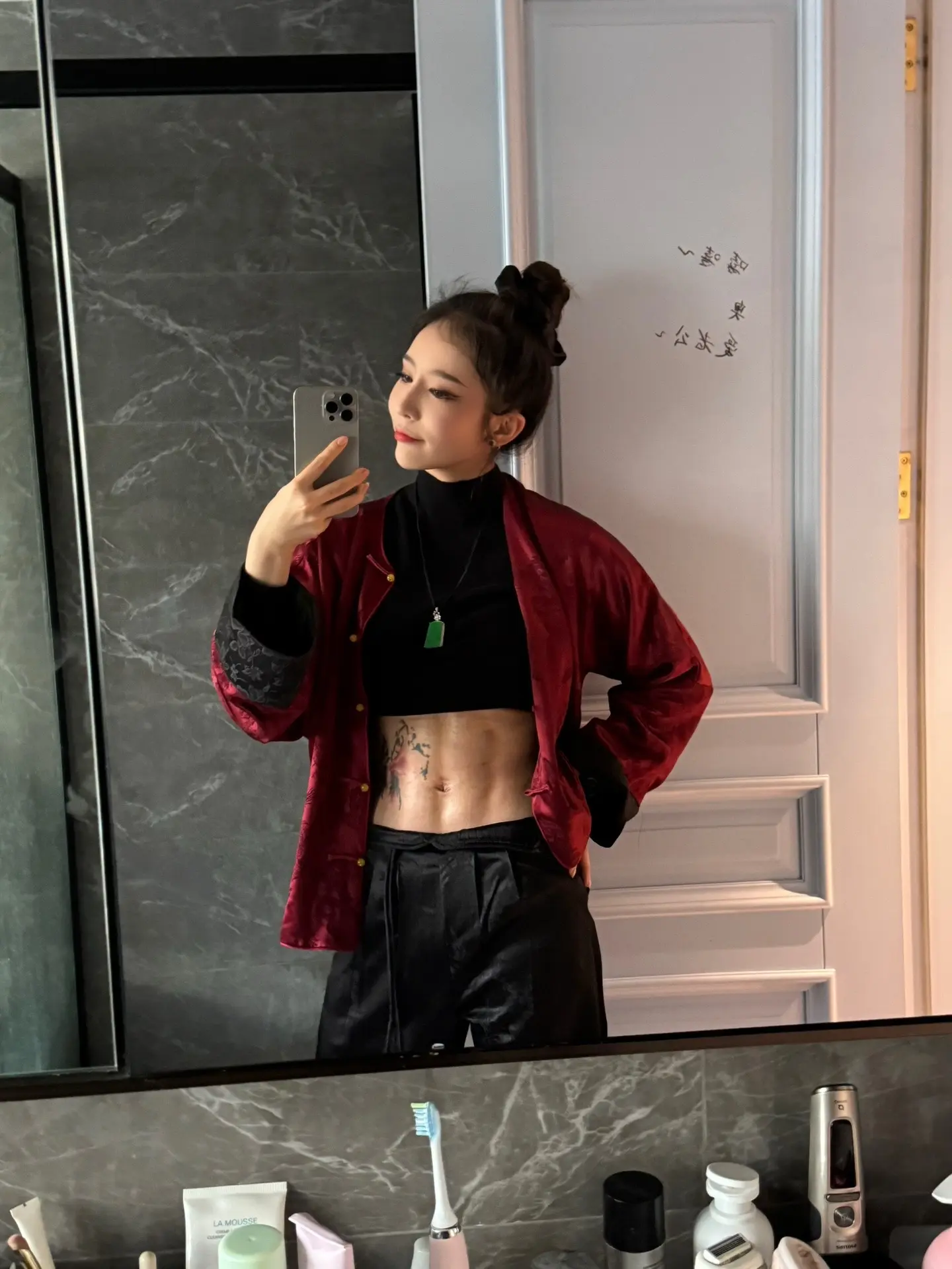 有无妹妹一起玩耍。国风➕马甲线，希望能斩女撸铁女孩