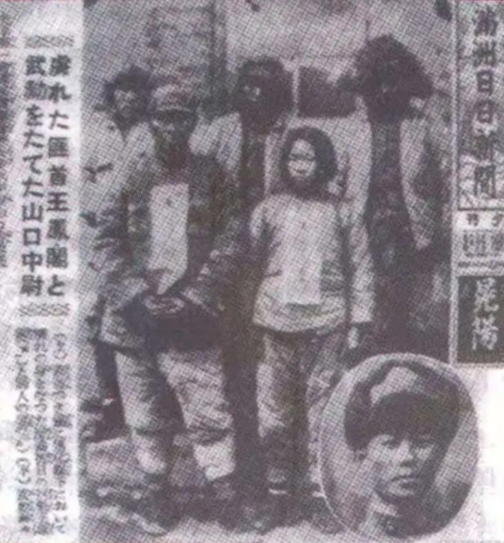 1937年4月15日，抗日英雄王凤阁一家被押至刑场，行刑前年仅四岁的儿子小金子抱