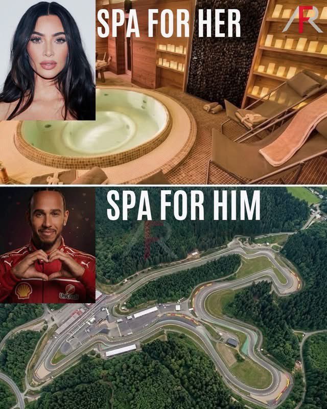 汉密尔顿 金姐心目中的SPA，以及老汉心目中的SPA， F1汉密尔顿