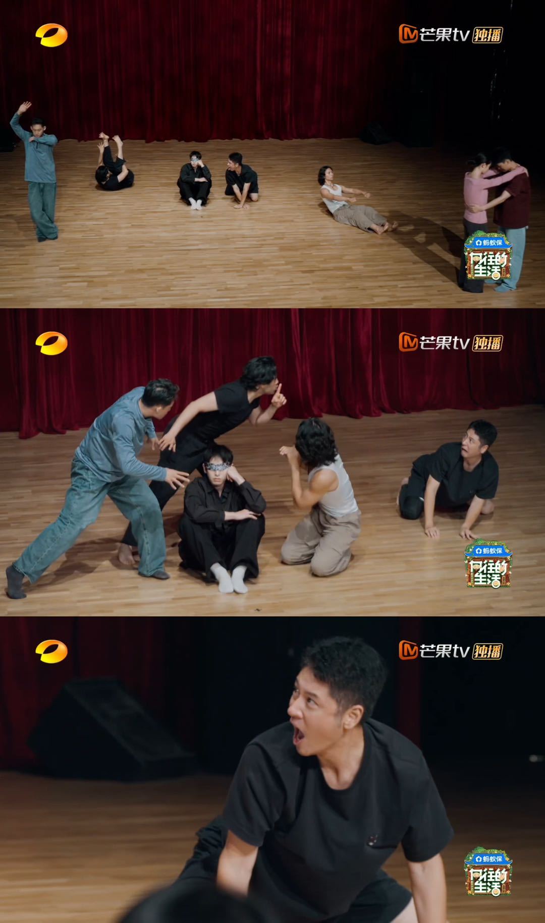 任重狗塑表演天花板向往的生活 当任重俯身嗅闻青草时，连何老师都屏住呼吸。那些从喉