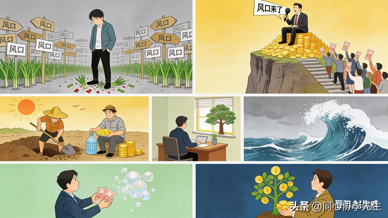 未来风口真的能被预测吗？揭秘大佬们不敢明说的财富密码
 
别再傻傻相信“风口预测