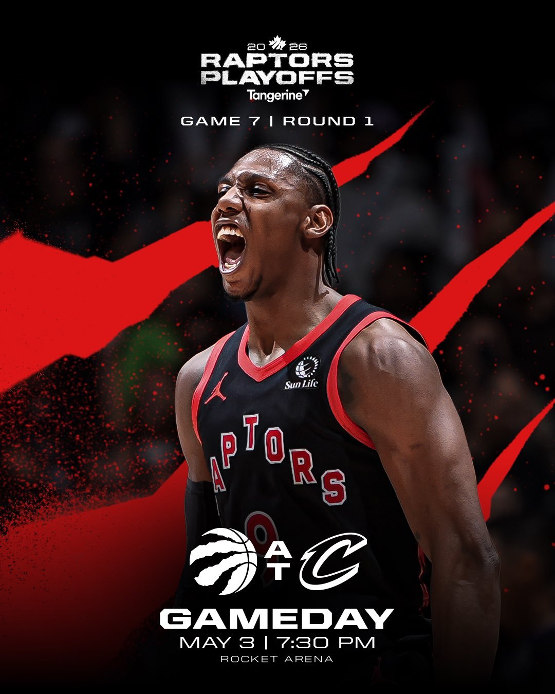 猛龙骑士抢七大战 下半场进行中免费看球📺：网页链接NBA猛龙vs骑士