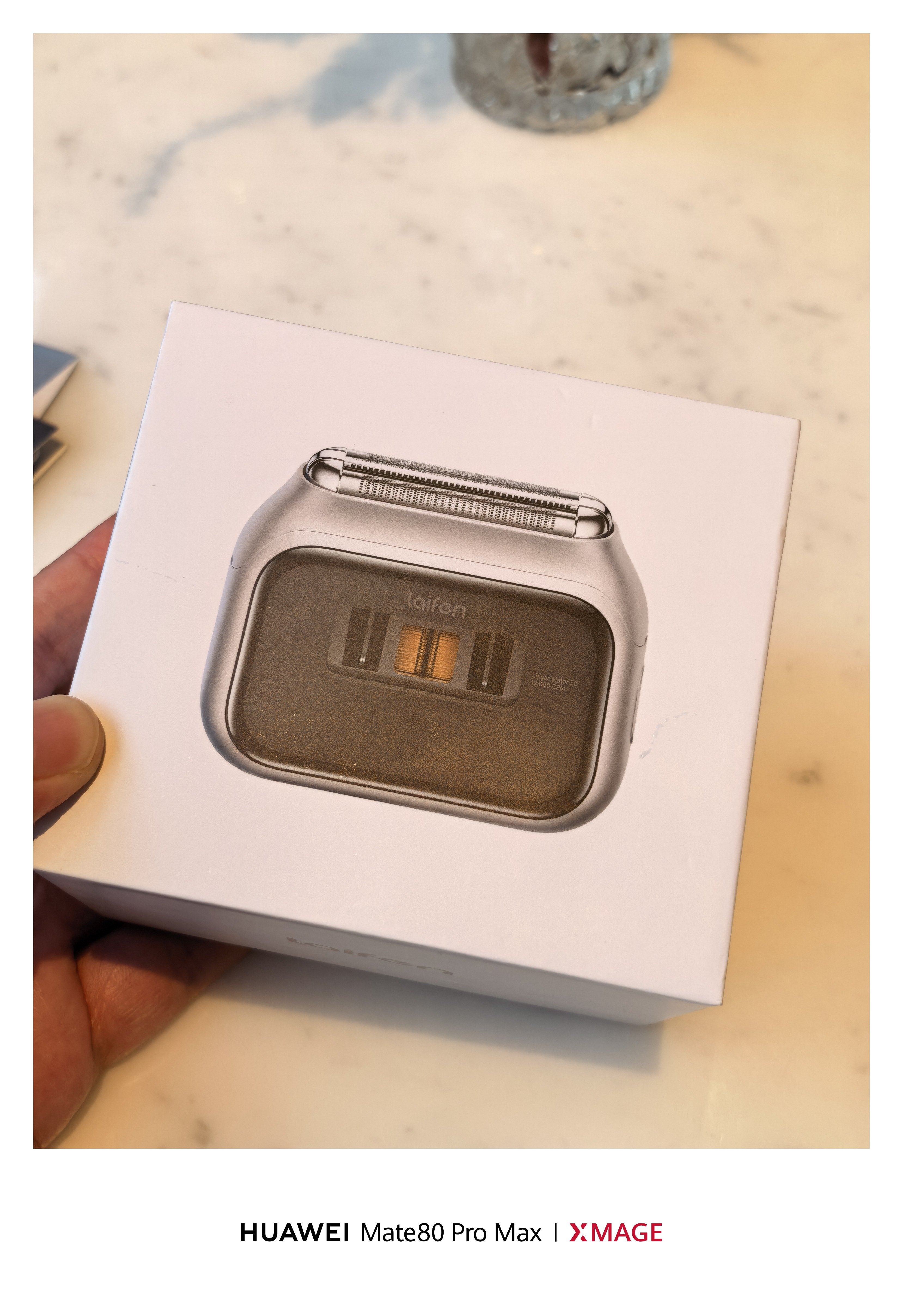 逛商场和朋友一起入手了徕芬P3 Pro剃须刀希望给力