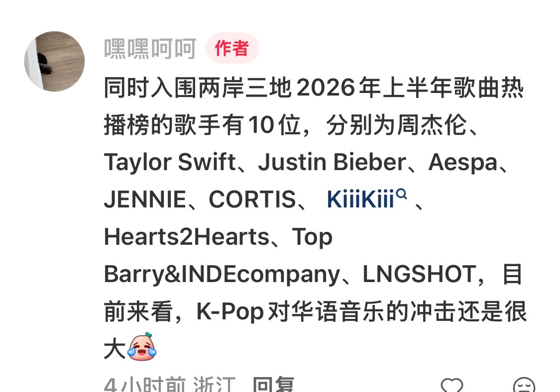 😂常年霸榜繁中Spotify的水哥又被AM拉黑了 