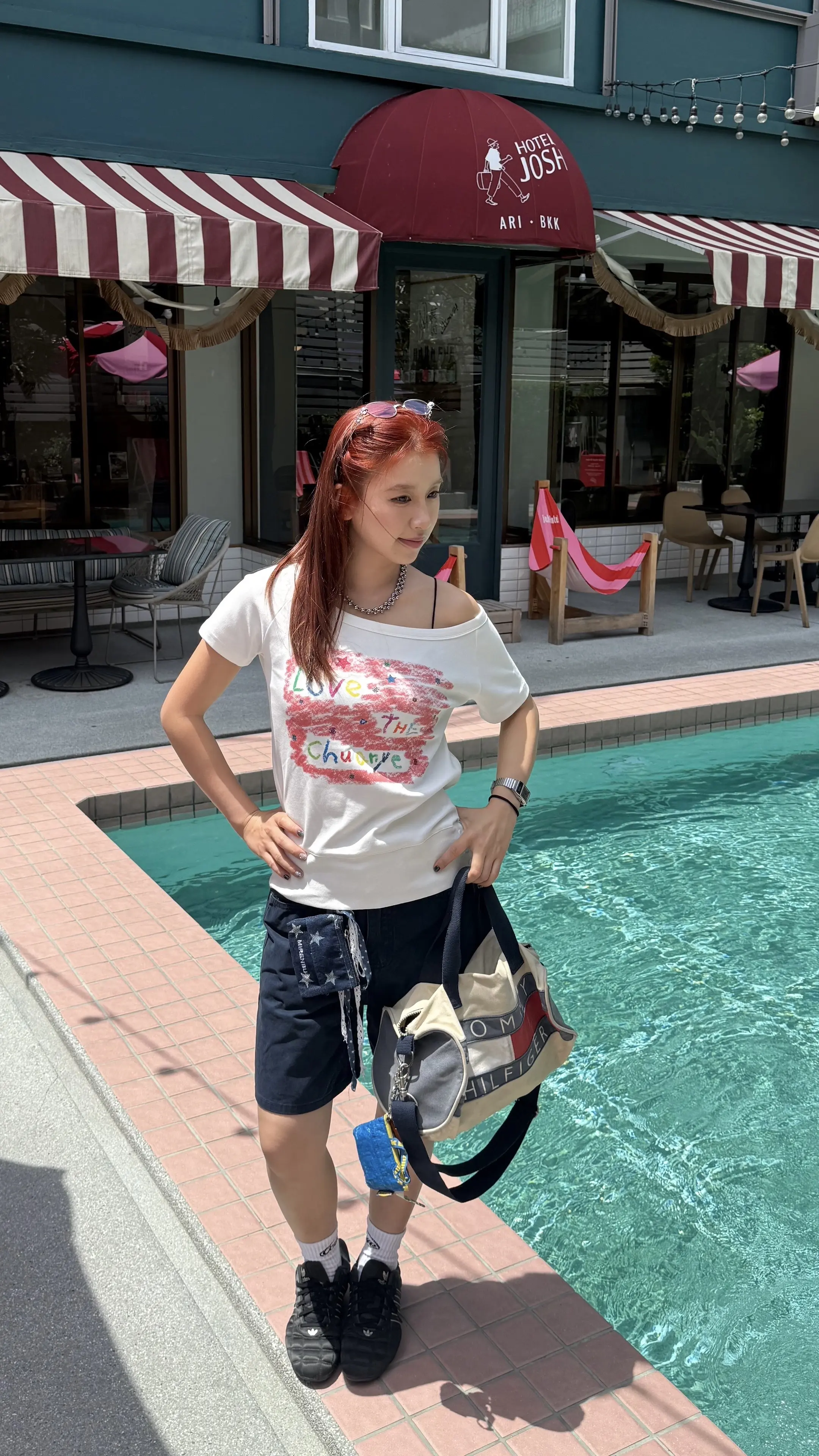 这套也太夏天啦。