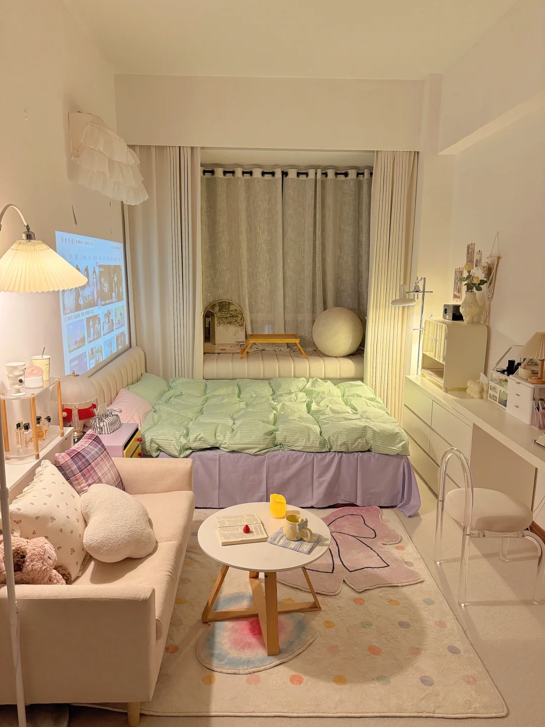 住进这个房间，超幸福～