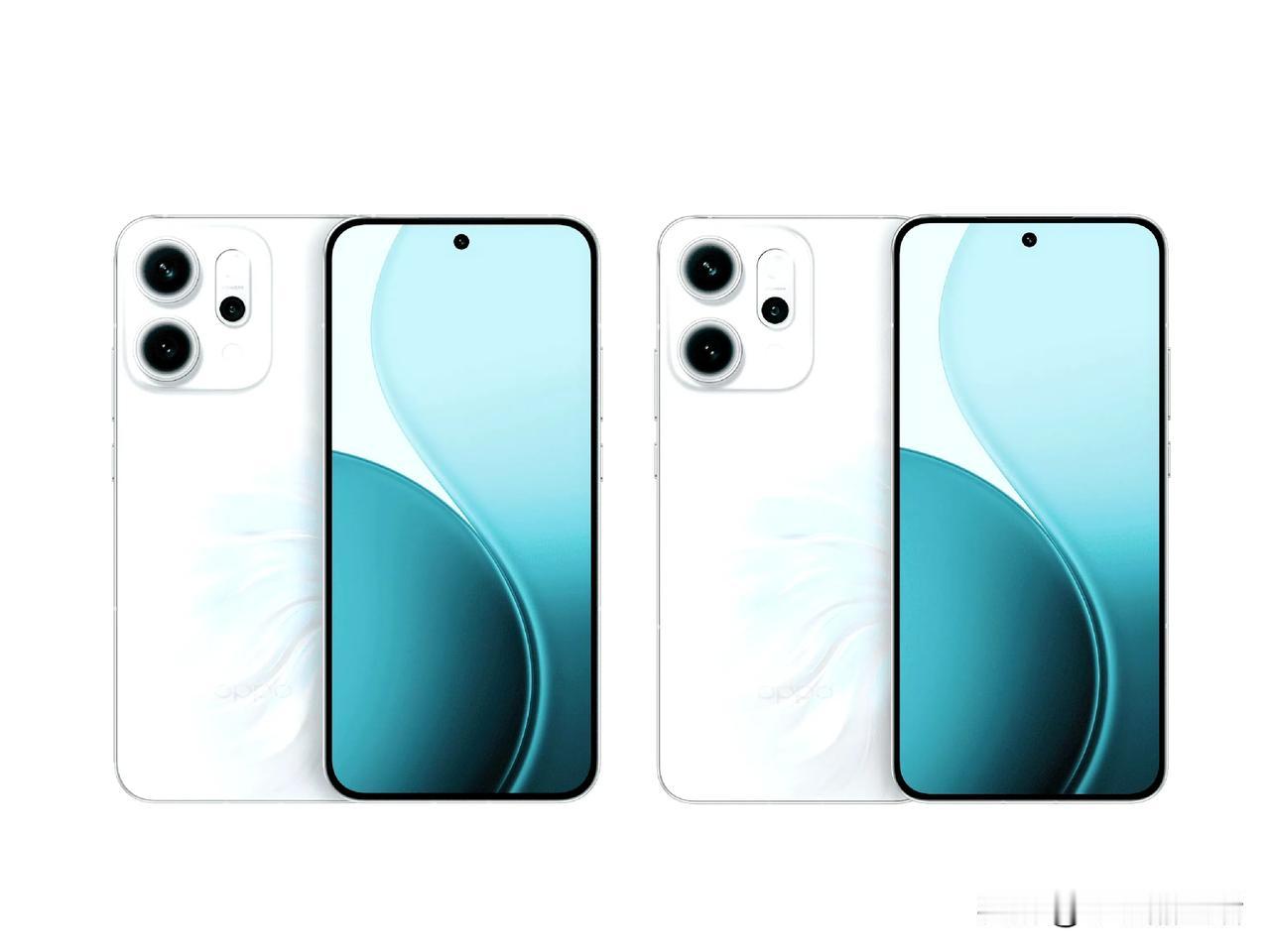 OPPO Reno14系列外观设计曝光，全系采用1.5K直屏+金属中框

今日，