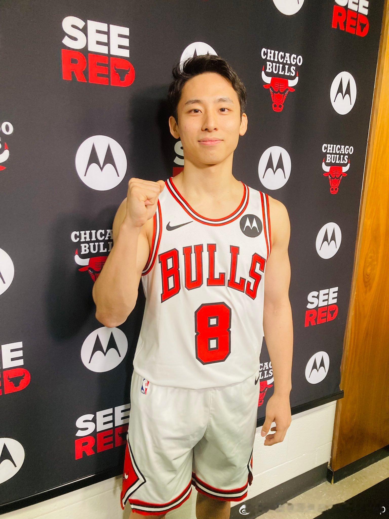 公牛队媒体日河村勇辉亚洲篮球NBA[超话] ​​​