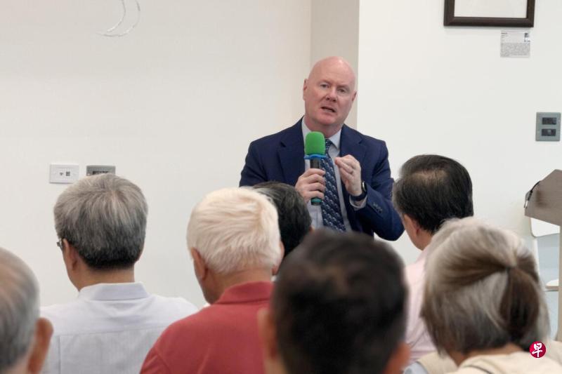 5月26日，曾担任美国前副总统切尼副国家安全顾问的叶望辉在台北出席座谈会时，说出
