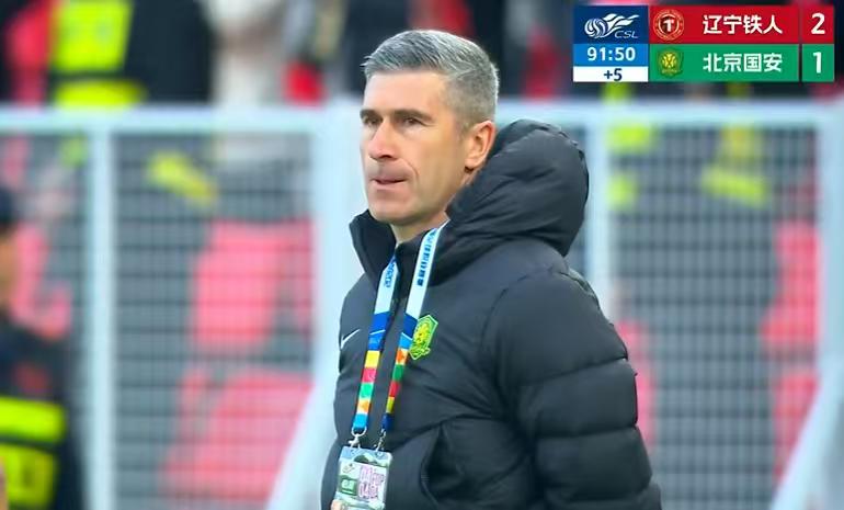 谁能想到，国安客场踢辽宁铁人竟然1：2输了，国安目前已经三轮不胜，积分依然是负1