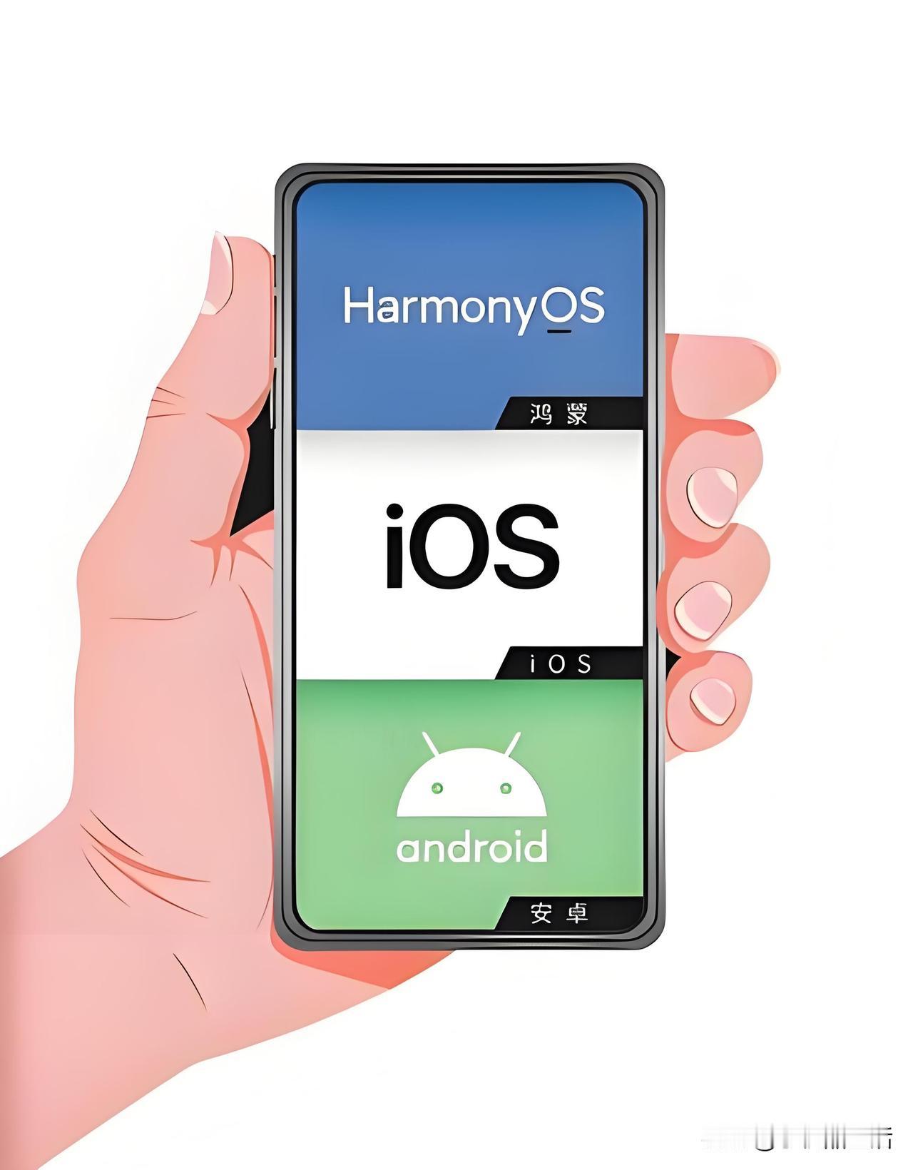 新一代手机系统，大家最期待哪一个？

①苹果——iOS 27
②华为——Harm