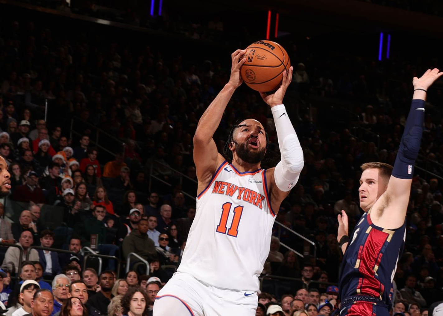 真就一边一节！尼克斯末节逆转126-124击败骑士！比赛第一节骑士赢15分，第二