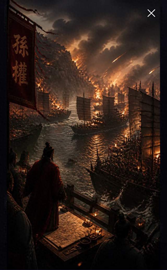 赤壁之战前夜，曹操为什么坚信自己必胜？直到大火烧满长江，