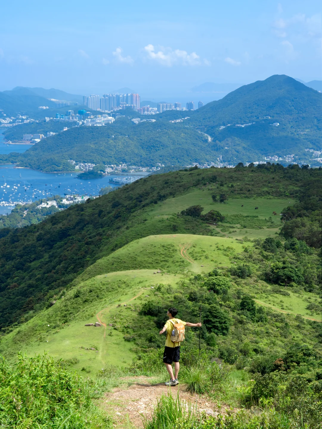 深圳40分钟直达，新手友好的山海徒步路线‼️