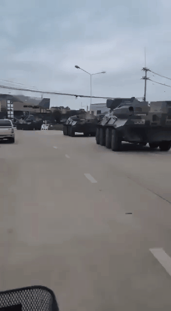 泰国军队已开始派遣 BTR-3E1 装甲运兵车 (APC) 与柬埔寨军队作战。泰